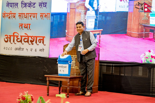 नेपाली क्रिकेटलाई भारत र पाकिस्तानको उचाइमा पुर्याउने चुनौती छ : नवनिर्वाचित अध्यक्ष चन्द